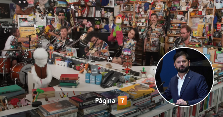 Boric celebró a 31 Minutos por su Tiny Desk y Jani Dueñas le respondió con tierno mensaje a Violeta