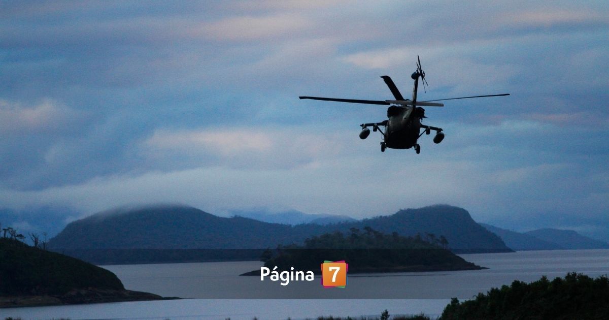 Confirman desaparición helicóptero de la FACh en Campos de Hielo Sur: cuatro personas iban a bordo