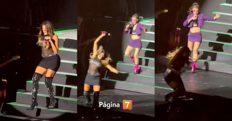 Catherine Fulop reveló consecuencias de grave caída que sufrió en concierto: “Me tengo que operar”