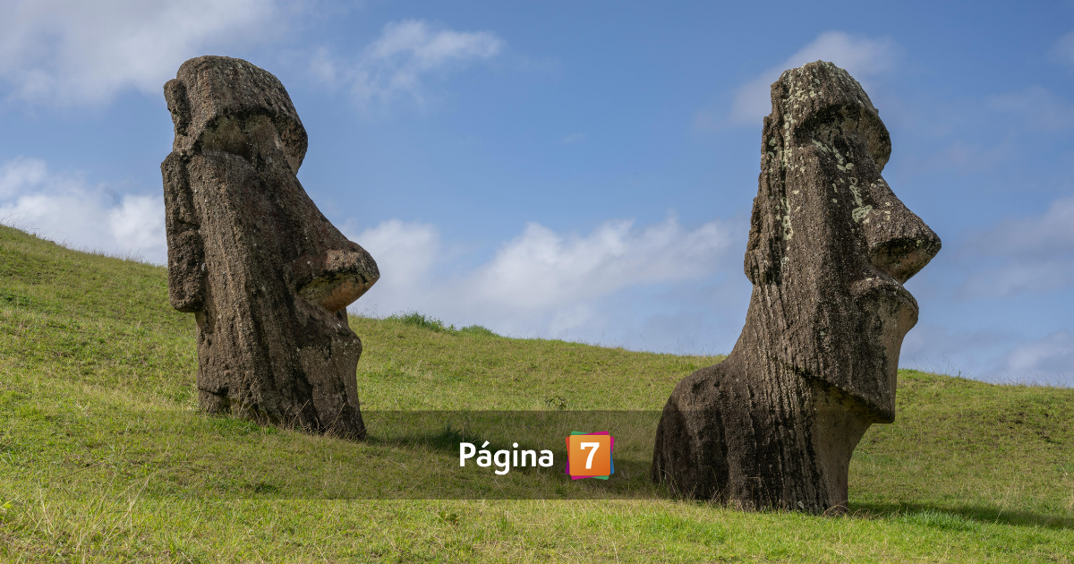 Científicos comprobaron que los moáis llegaron caminando a su lugar