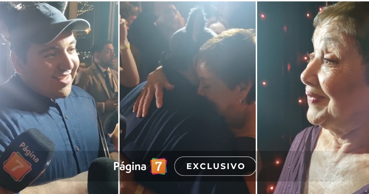 No se vio en cámara: emotivo momento de Danilo 21 y Gloria Benavides