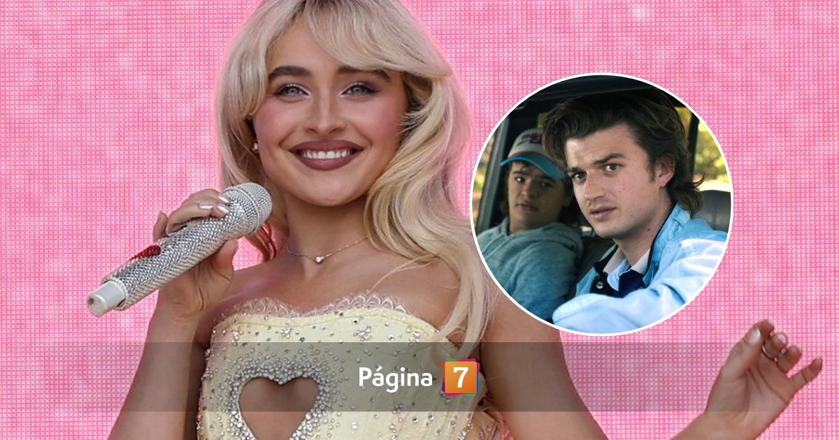 Eres el indicado Sabrina Carpenter tuvo coqueto intercambio con actor de Stranger Things en show