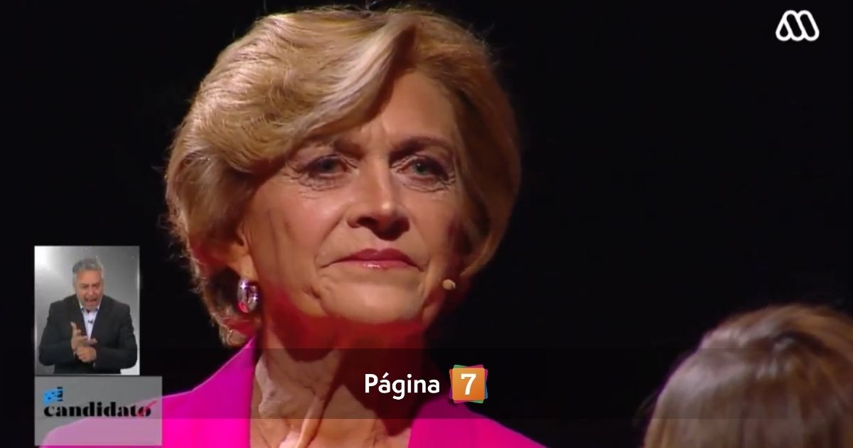 Evelyn Matthei no contuvo la emoción en El Candidato tras especial pregunta