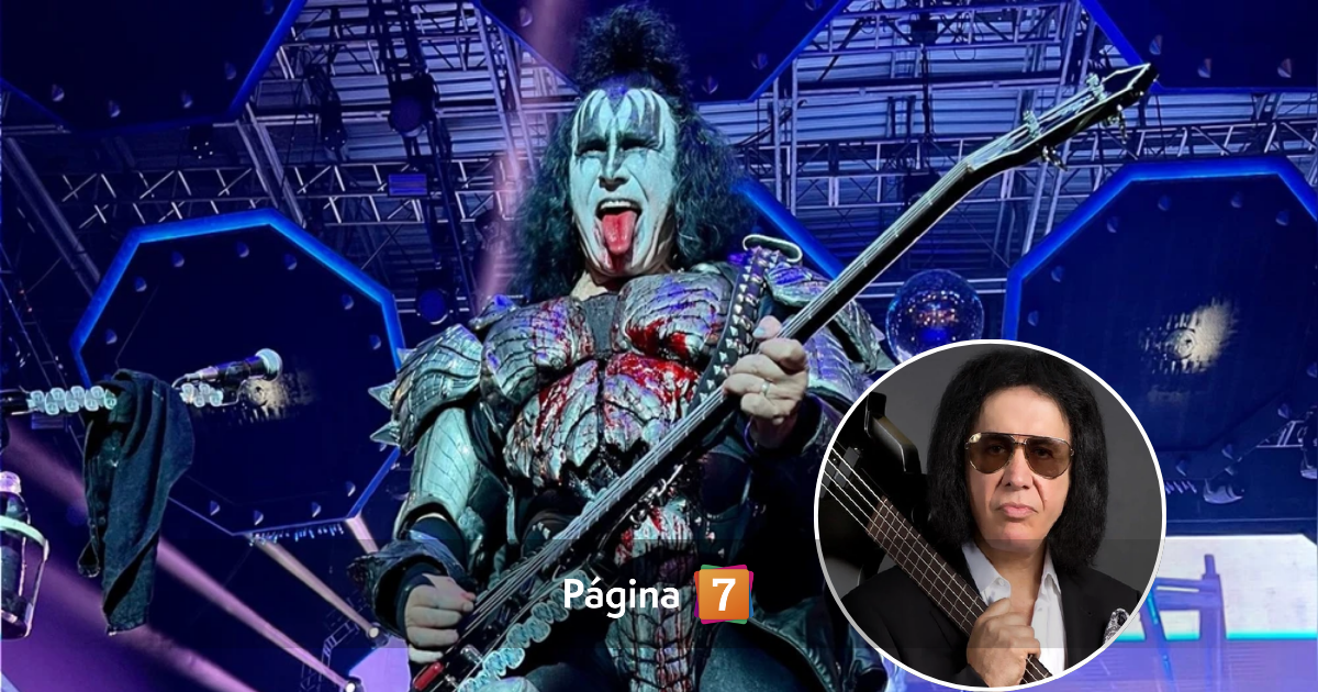 Gene Simmons fue hospitalizado luego de protagonizar un choque