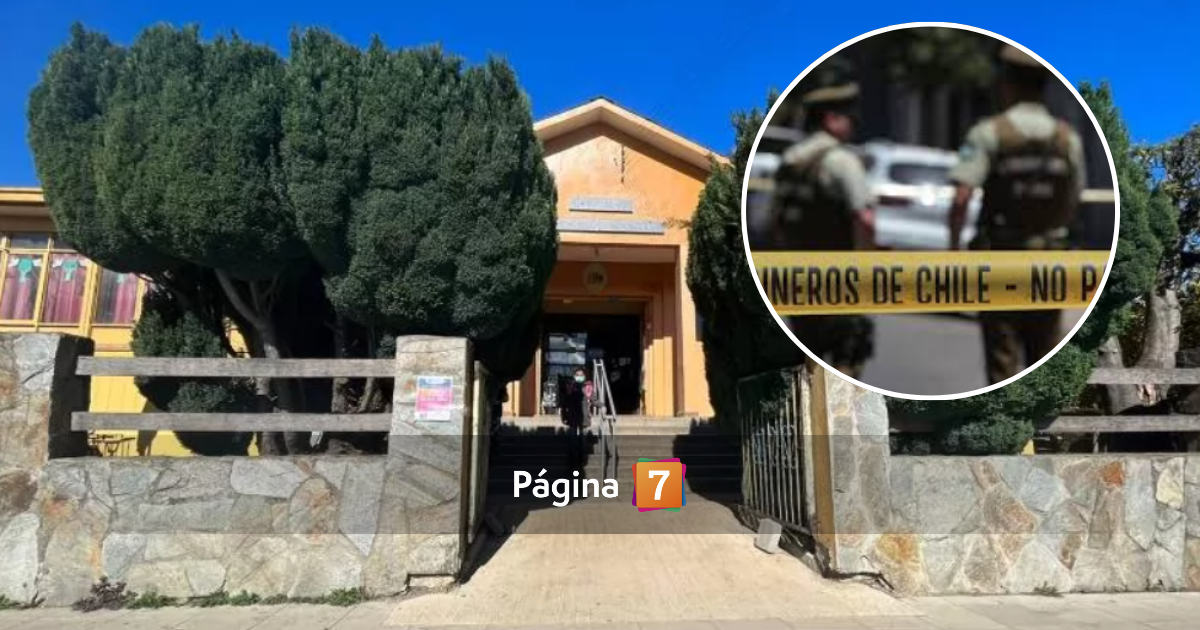 Impacto en Futrono estudiante de 13 años apuñaló a compañero dentro de sala de clases