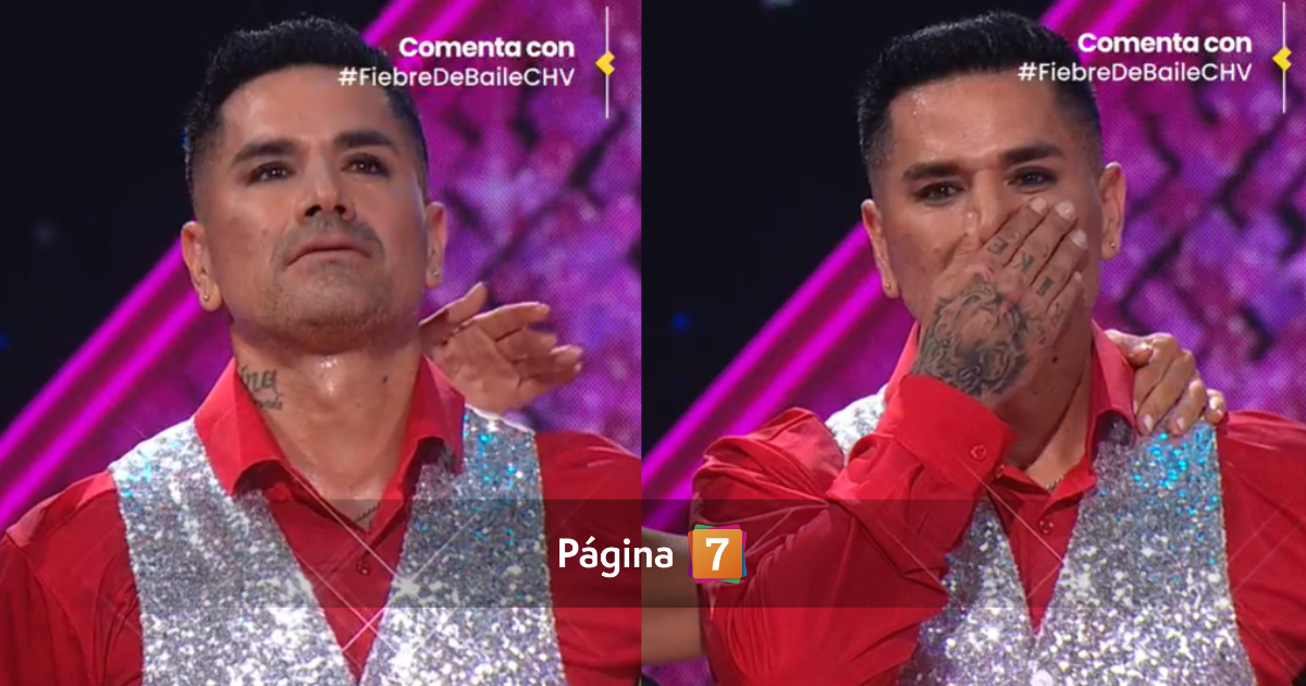 Kike Acuña se emocionó hasta las lágrimas en Fiebre de Baile sus compañeros le dieron un premio