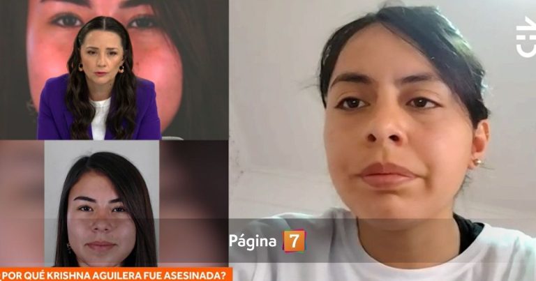 Hermana de Krishna Aguilera entregó detalle clave sobre uno de los detenidos