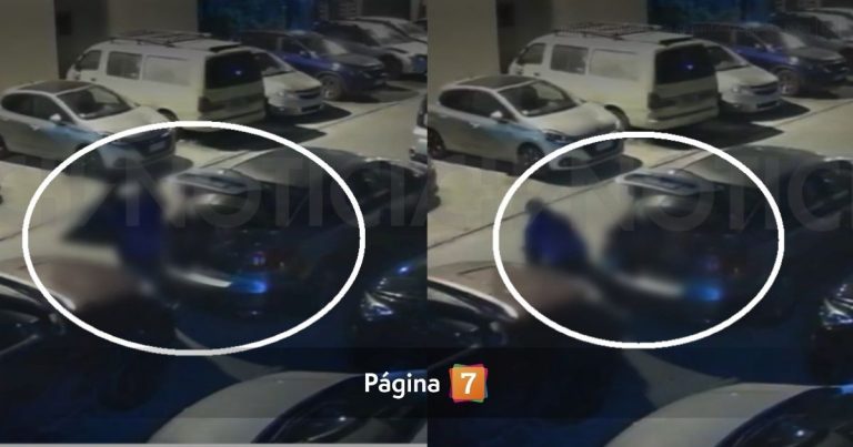 Revelan inquietante video de sospechoso por caso Krishna Aguilera: aparece guardando bolsas en auto