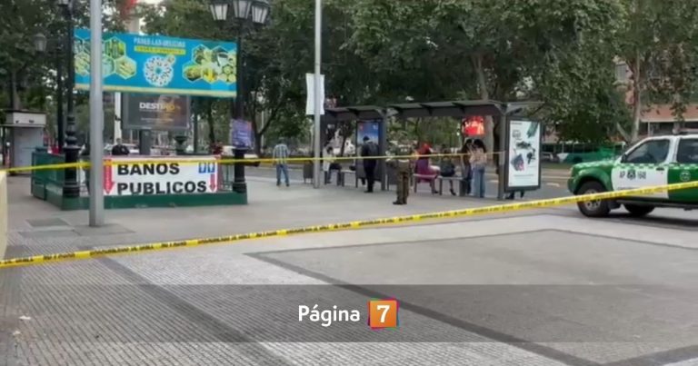 Impactante crimen a pasos de La Moneda: riña entre ambulantes termina con un hombre asesinado