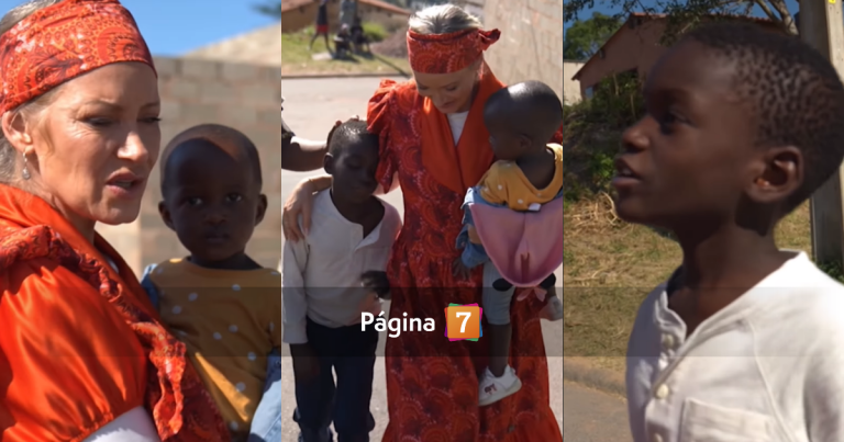 La tierna petición de Benji Araneda a Marcela en su visita a África: 