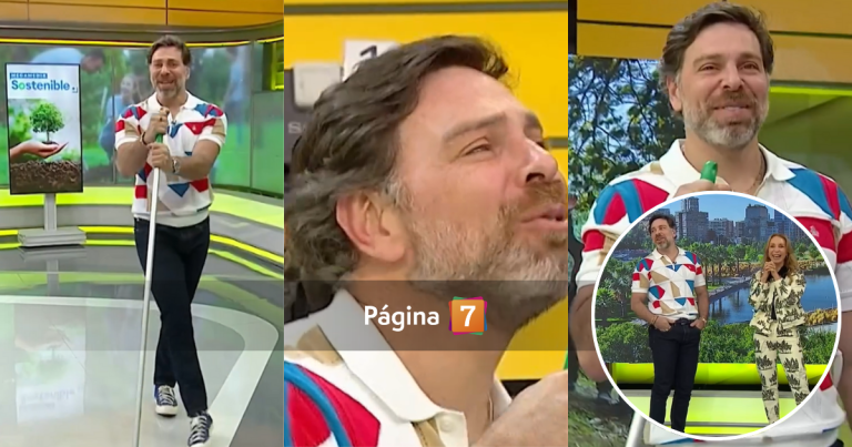 Neme fue captado en comerciales de Mucho Gusto con particular imitación: 