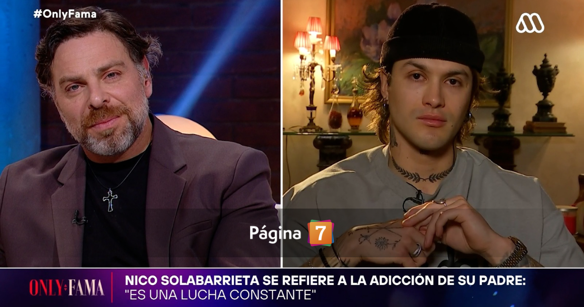 Nicolás Solabarrieta se refiere a su padre en Only Fama