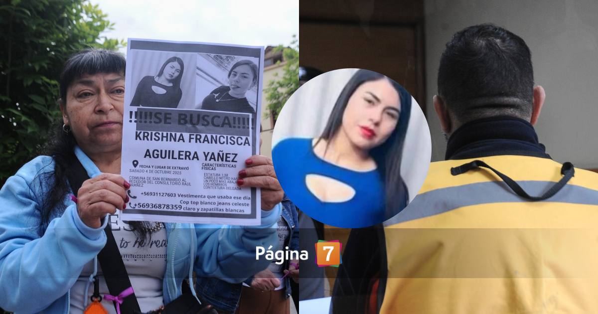 Surgen nuevos antecedentes en caso de Krishna Aguilera