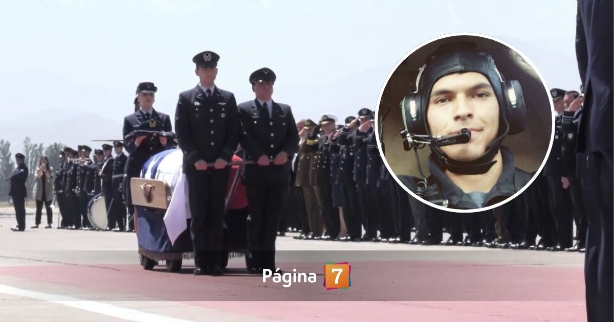 El último adiós a Sergio Hidalgo: FACh realizó emotivo recibimiento a piloto fallecido en accidente
