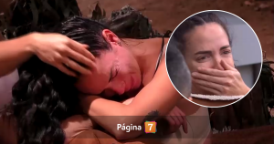 Samira momento de angustia Mundos Opuestos