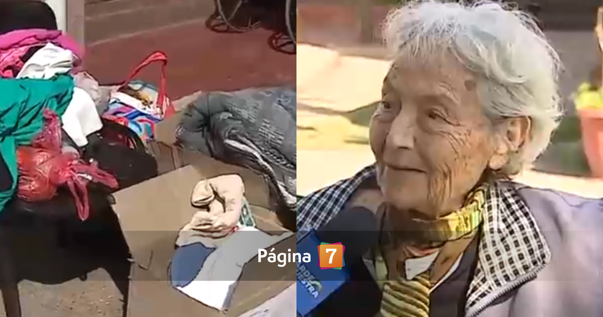 Sin agua, sin luz y llena de basura anciana de 90 años quedó en total abandono en La Florida