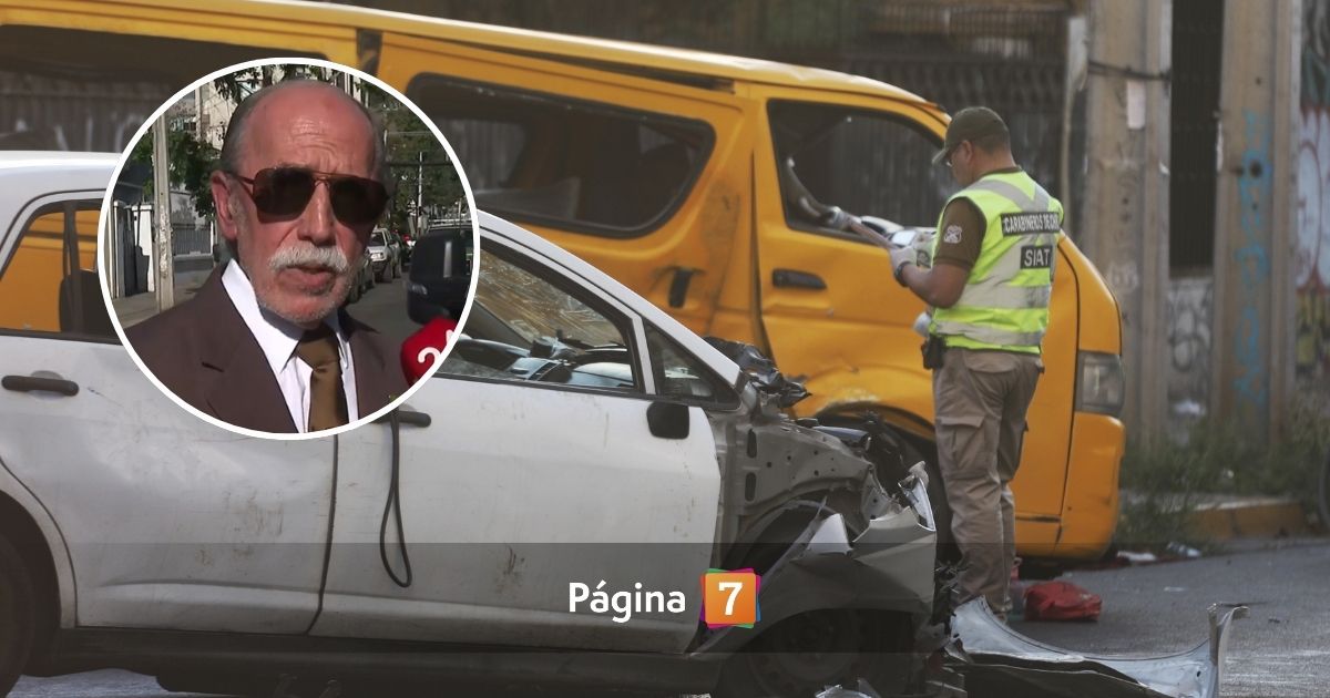 Adulto mayor involucrado en fatal choque de furgón escolar quedó en libertad