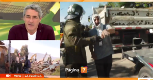 Sujeto atacó con clavos a camarógrafo de Tu Día en desalojo a toma Dignidad: 