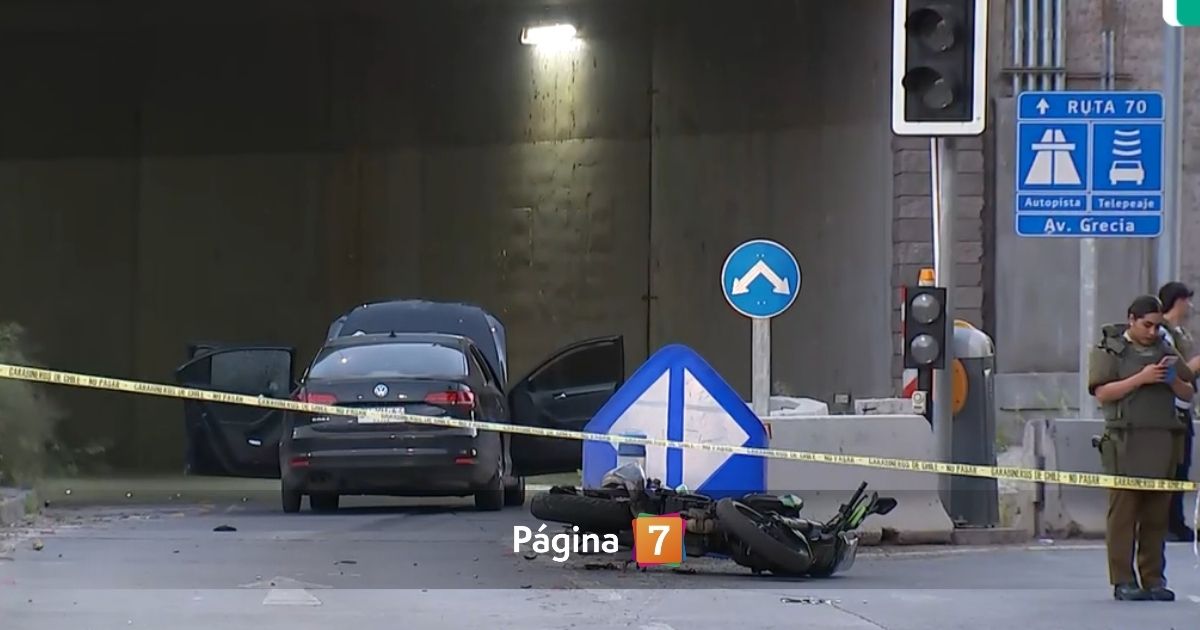 Balacera en Huechuraba: motoristas dispararon a automóvil y mataron a copiloto en Ciudad empresarial