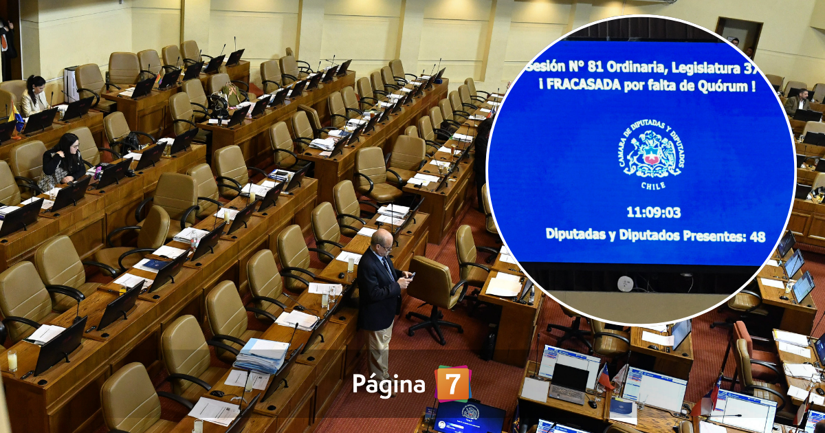 Bochorno en la Cámara: sesión fracasó por ausencia masiva de diputados