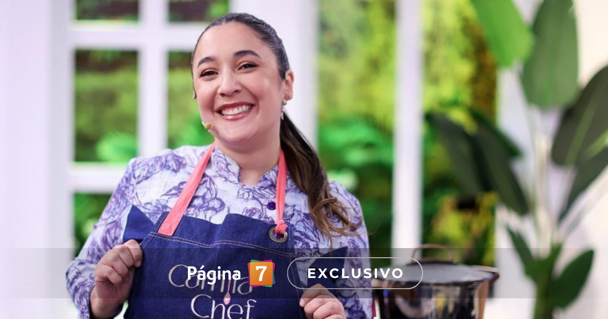 ¿Participar en un programa de cocina? La sincera opinión de Camila Chef ante eventual propuesta