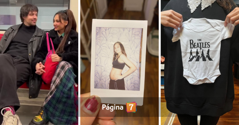 Daniela Pérez y Camilo Zicavo anunciaron que se convertirán en padres con tiernas postales