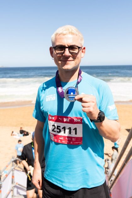 Claudio Castellón sorprendió en la Maratón de Viña 2025 con importante logro: "Me siento orgulloso"