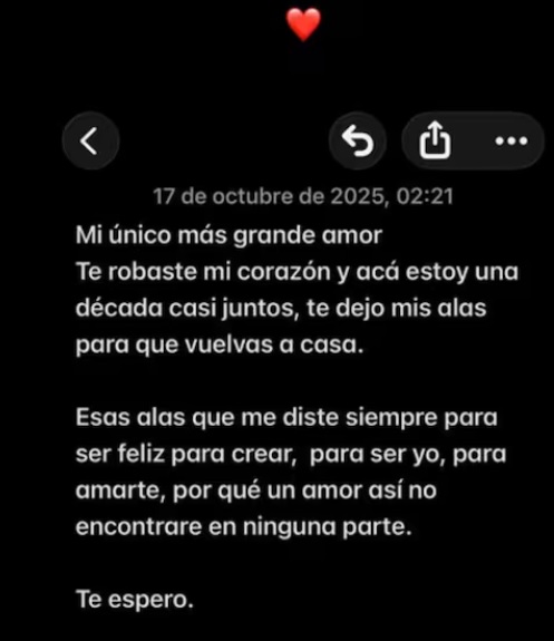 Mensaje pareja de fallecido piloto de helicóptero dee la FACh