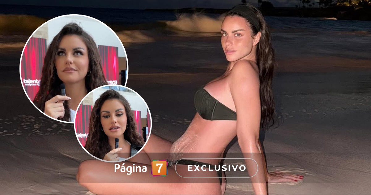 Tras 6 meses de embarazo, Emilia Dides respondió a ácidos dichos en redes: "Tengo cuero de chancho"