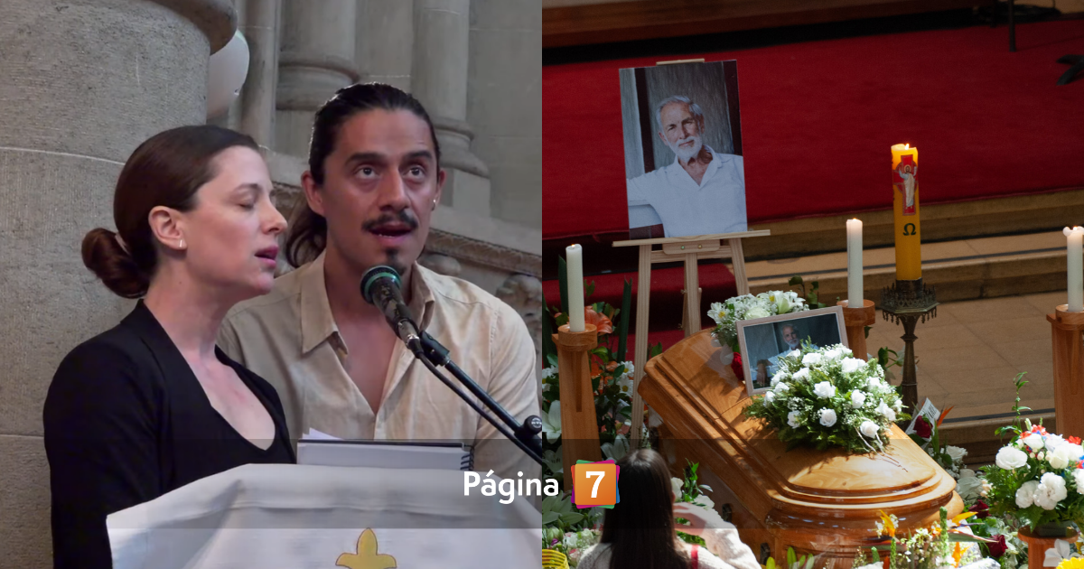 la canción con que Emilia Noguera emocionó a todos en la misa de su padre