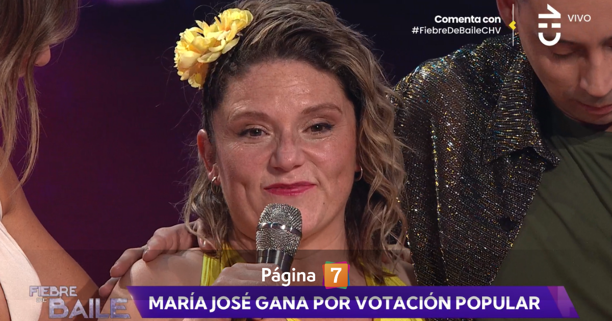 María José Quiroz Fiebre de baile.