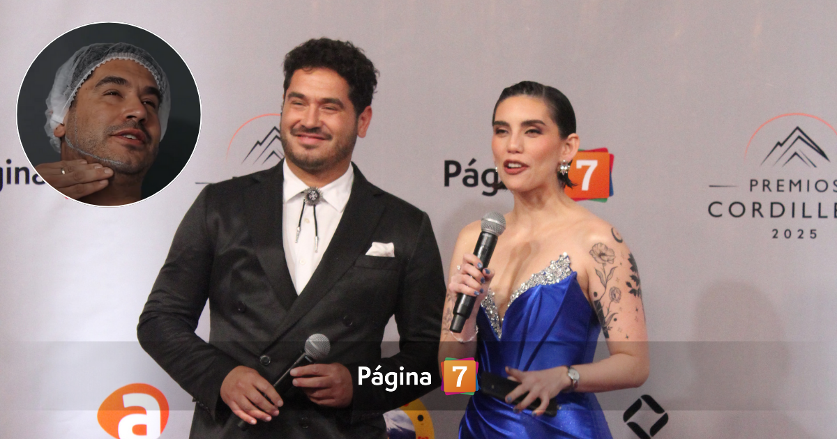 Gino Costa en Premios Cordillera