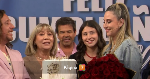 Hijos de Gissella Gallardo la sorprendieron en su cumpleaños: 