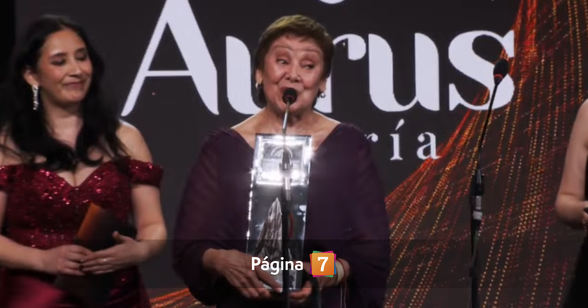 Gloria Benavides al ser reconocida por su trayectoria en Premios Cordillera: "Un homenaje en vida"