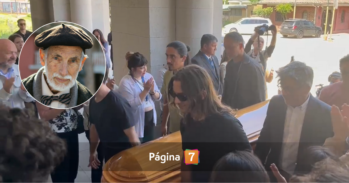 Así fue arribo del féretro de Tito Noguera a Campus Oriente: sus hijos y Marcelo Alonso lo llevaron