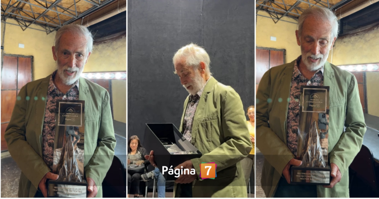 El último reconocimiento a Héctor Noguera en Premios Cordillera: 