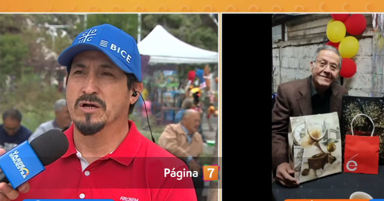 Hijo de chofer de furgón accidentado en Recoleta hizo desesperado llamado en vivo: 