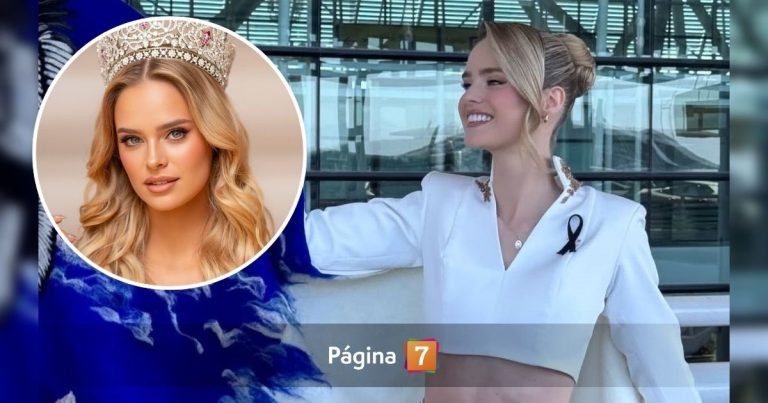 Inna Moll se despidió de Chile con potente 'ceacheí' y elogiado vestuario: viajó al Miss Universo