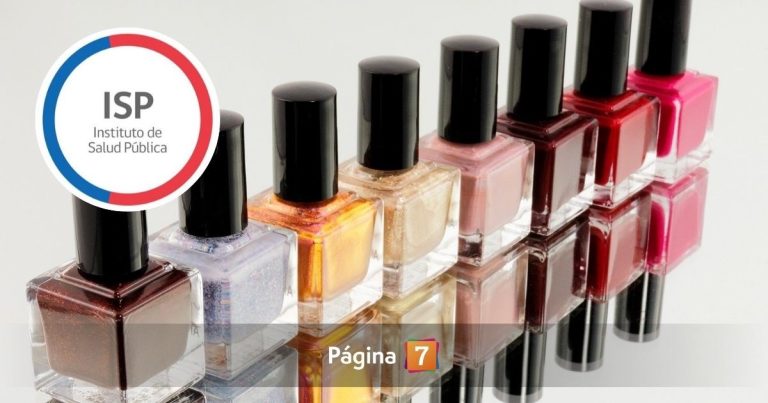 ISP ordena retiro del mercado de 10 esmaltes de uña: poseen sustancia potencialmente cancerígena