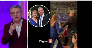 Puro rock and roll: el baile de Jaime Leyton y su esposa que llamó la atención en Premios Cordillera