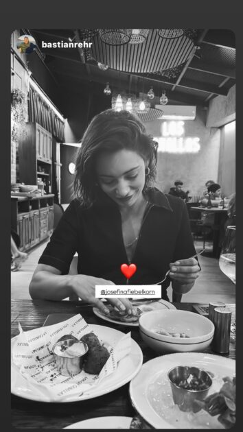 ¿Aires de romance? La fotografía de Josefina Fiebelkorn que dio paso a rumores de una nueva relación