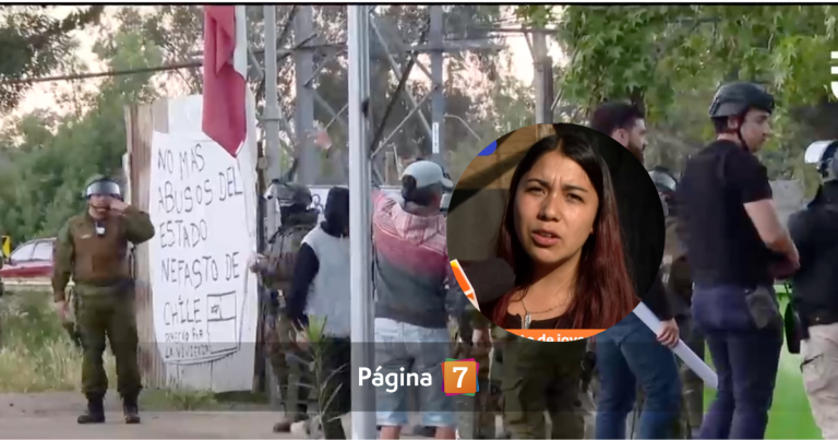 Joven de la Toma Dignidad defendió vivir en el lugar y reveló precario sueldo que levantó críticas