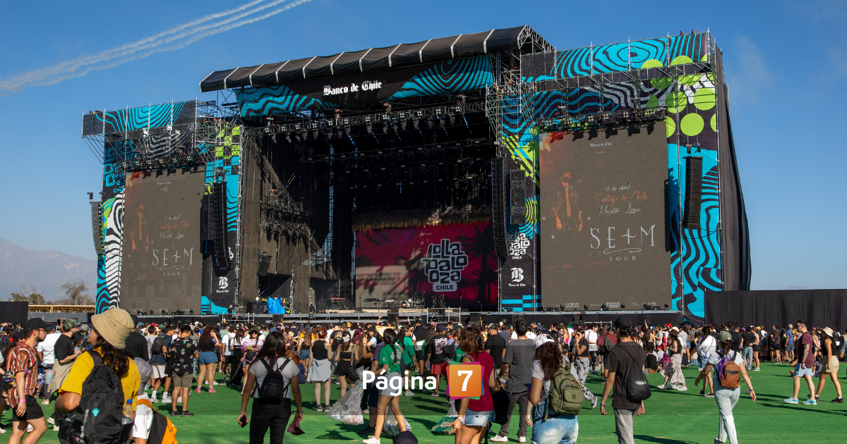 Lollapalooza Chile 2026 revela su programación por día revisa cuándo se presentará cada artista