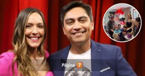 Sergio Freire y Maly Jorquiera celebraron juntos el cumpleaños de su hijo: 