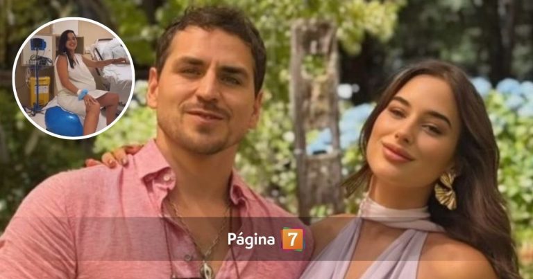 Melina Noto está en trabajo de parto: las tiernas imágenes compartidas por Pangal Andrade