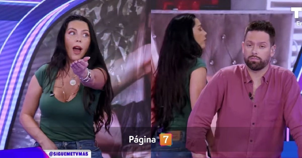 El minuto de furia de Daniela Aránguiz en Sígueme