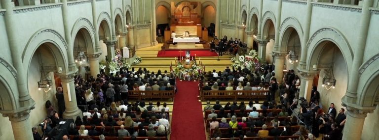 Oración de sus nietas marcó misa de despedida a Héctor Noguera: 