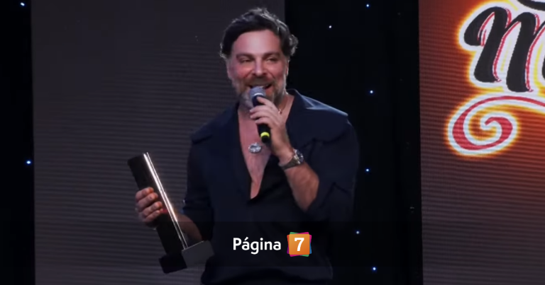 La reflexión de Neme al recibir premio como 'Mejor Animador': 