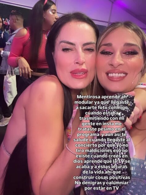 Adriana Barrientos arremetió contra Perla Ilich tras acusarla de lanzar “maldición”: ella contestó