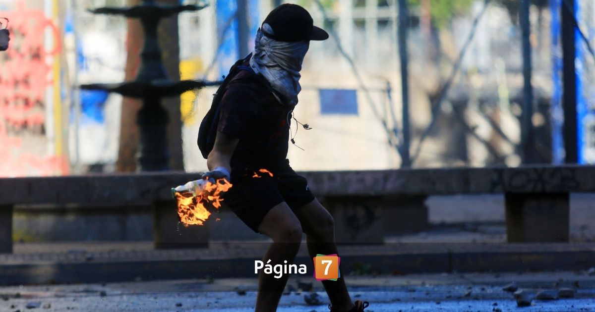 profesor instituto nacional bomba molotov